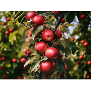 Stĺpovitá jabloň (Malus ballerina) ´RED SPRING´ - zimná, výška 60-100 cm - voľnokorenná